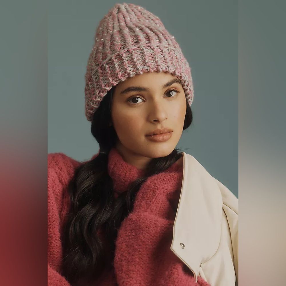 NWT Anthropologie Pearl Beanie